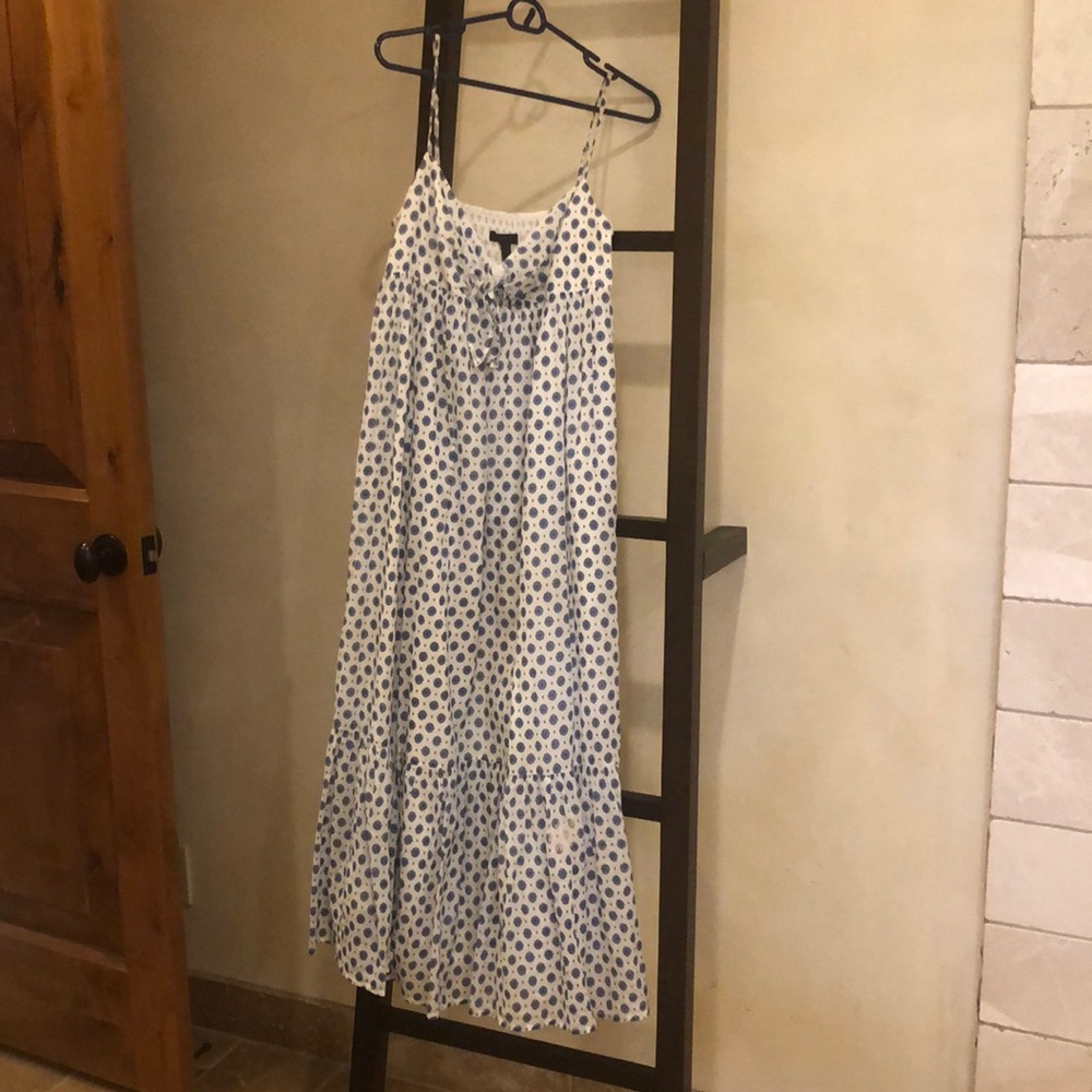 Jcrew voile, maxi beach cover up